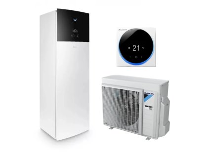 Daikin Altherma 3 RF hydrobox + 230 l zásobník na TÚV + dizajnový dotykový ovládač Madoka - len vykurovanie