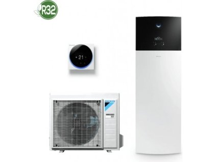 Daikin Altherma 3 RF hydrobox + 180 l zásobník na TÚV + dizajnový dotykový ovládač Madoka - vykurovanie, chladenie