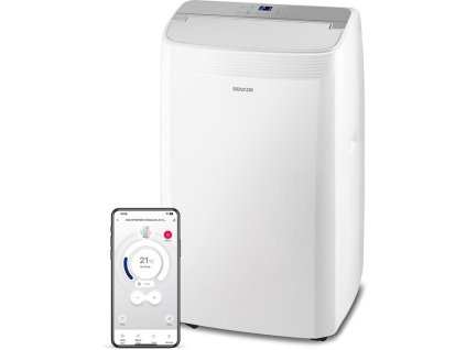 Mobilná klimatizácia SENCOR 2,5 kW - chladenie aj vykurovanie