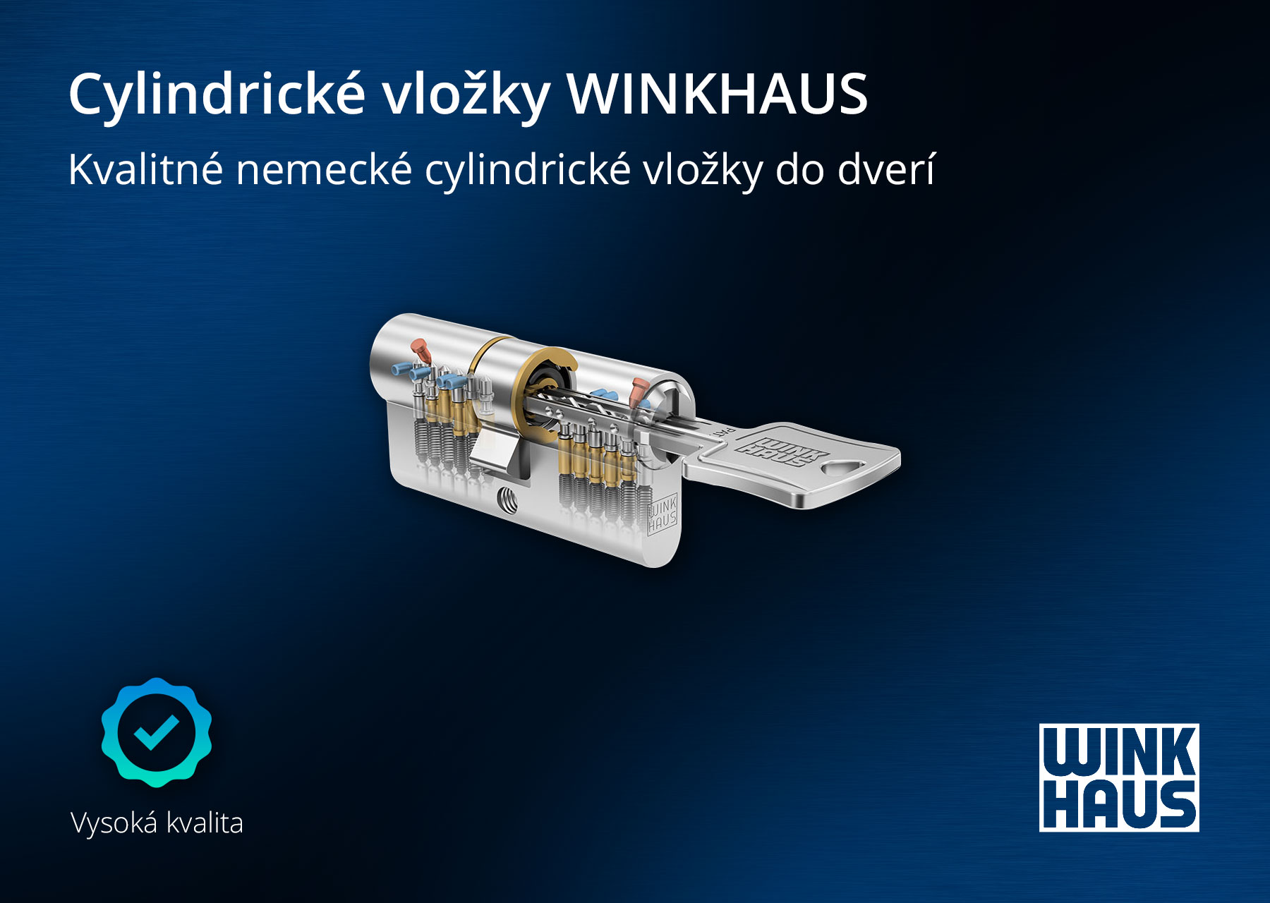 Cylindrické vložky do dverí Winkhaus