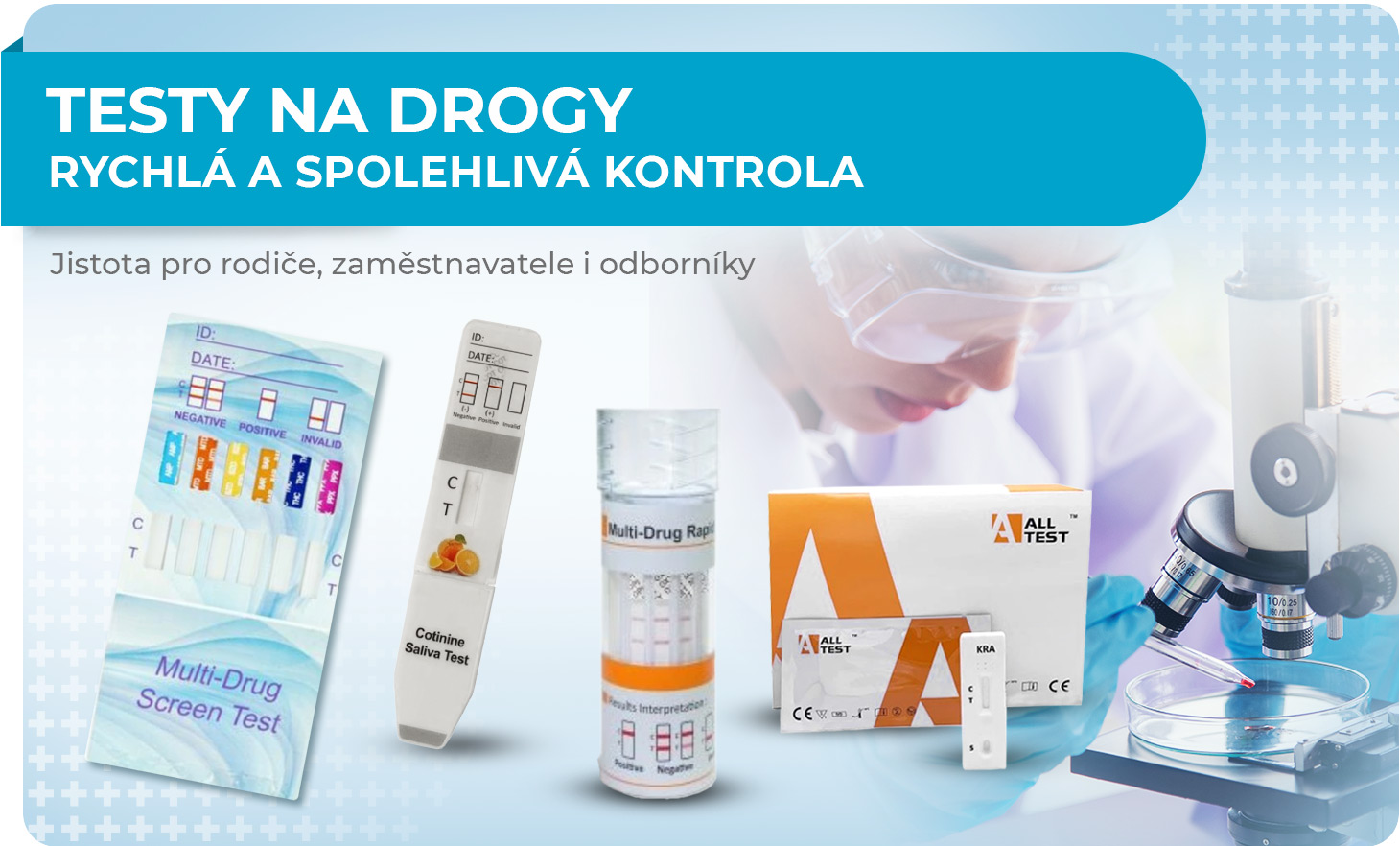 testy na drogy