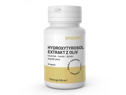 Epigemic Hydroxytyrosol extrakt z oliv, 60 kapslí