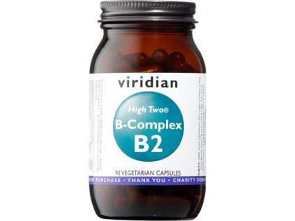 Viridian B-Complex B2 High Two®, 90 ks (Varianta B-Complex B2 High Two® 90 kapslí SK)