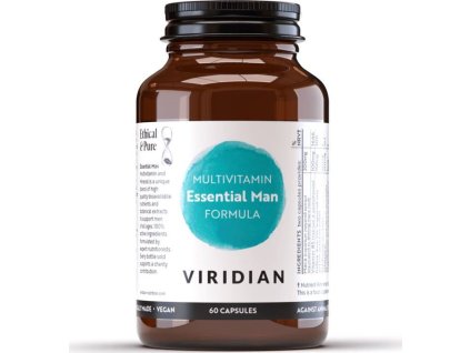 Viridian Essential Man Formula, 60 ks