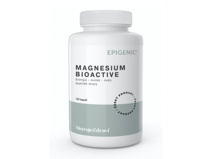 Epigemic Magnesium BioActive, 120 kapslí
