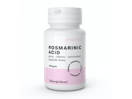 Epigemic Rosmarinic acid Kyselina rozmarýnová, 90 kapslí