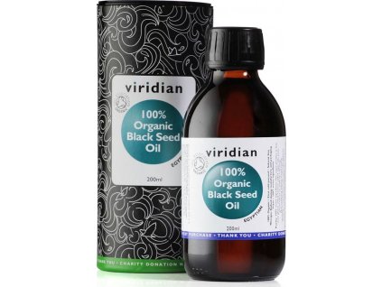Viridian Black Seed Oil Organic, 200 ml