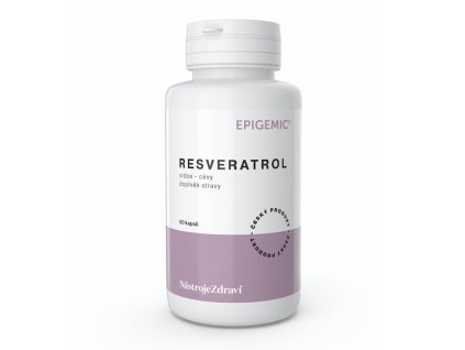 Epigemic Resveratrol, 60 kapslí