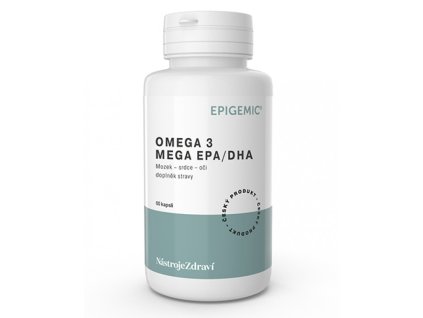 Epigemic Omega 3 MEGA/EPA, 60 kapslí