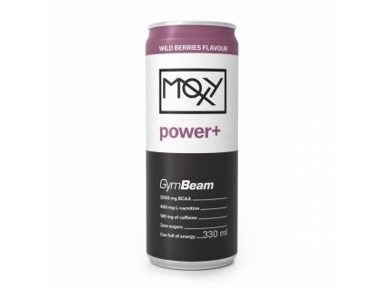 GymBeam MOXY power+ Energy Drink, 330ml