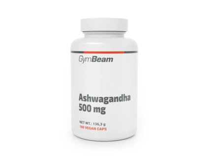 GymBeam Ashwagandha 500 mg, 180 kapslí