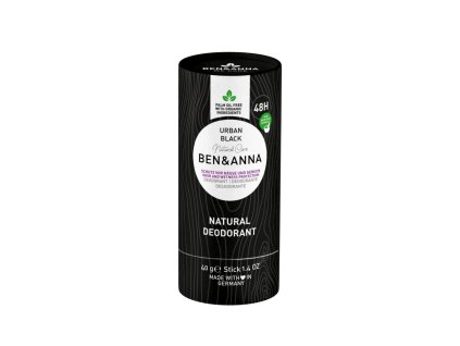 Ben & Anna Tuhý deodorant- Urban Black, 40 g
