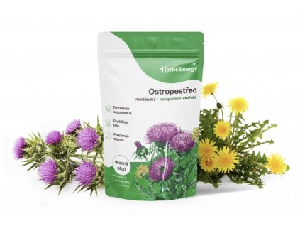Herbs Energy Ostropestřec mariánský + Pampeliška lékařská, 360 g