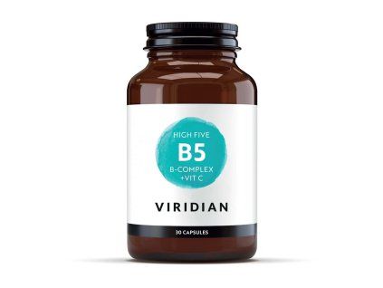 Viridian High Five B5 B Complex + Vit C, 30 ks (Varianta High Five B5 B Complex + Vit C 30 kapslí)