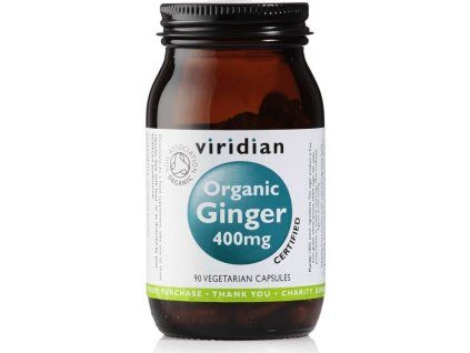 1.ginger 400 mg 90 kapsli organic