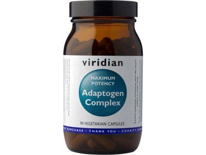 Viridian Maxi Potency Adaptogen Complex, 90 kapslí (Varianta Maxi Potency Adaptogen Complex 90 kapslí (Směs adaptogenů) SK)