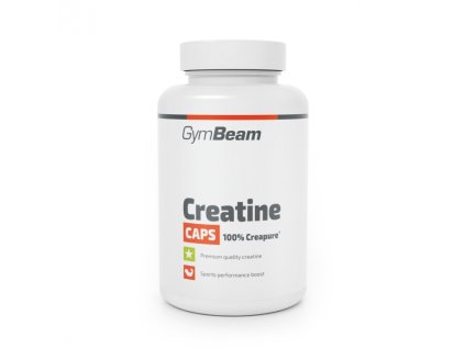 GymBeam Kreatin CAPS - 100 % Creapure, 120 kaps.