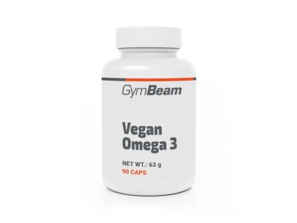 GymBeam Vegan Omega 3, 90 kaps.