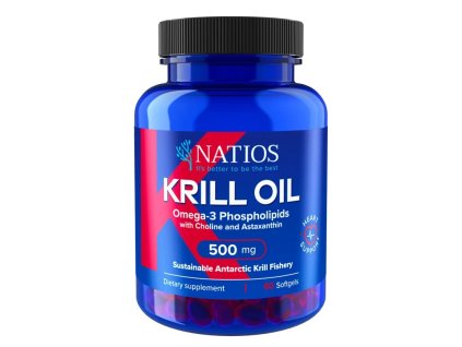 Natios Krill Oil 500 mg, 60 kapslí