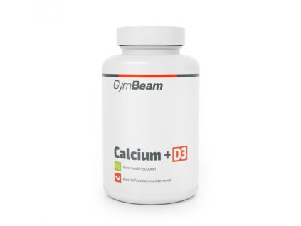 GymBeam Vápník + vitamín D3, 120 kaps.