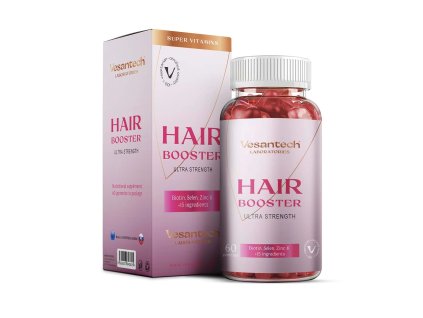 Vesantech Laboratories HAIR vitamins booster, 60 kapslí