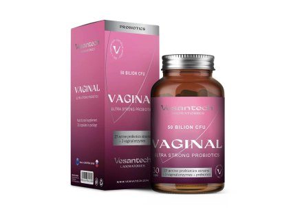 Vesantech Laboratories Probiotika Vaginal, 60 kapslí