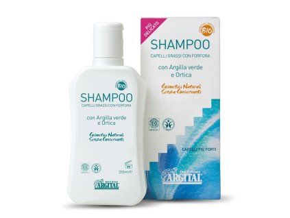 Argital Šampon na mastné vlasy a proti lupům s kopřivou