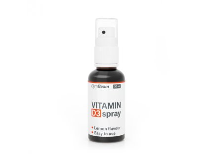 GymBeam Vitamín D3 Sprej, 30 ml