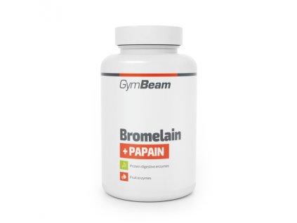 GymBeam Bromelain Papain, 90 kaps.
