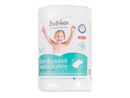 Bobánek Bambusové separační pleny 100ks