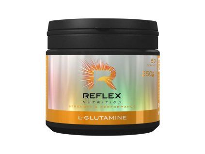 1.Glutamine 250g Reflex Nutrition