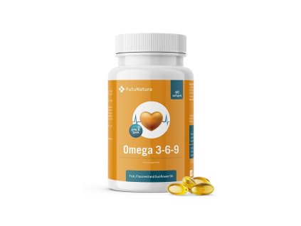 FutuNatura Omega 3 6 9, 60ks