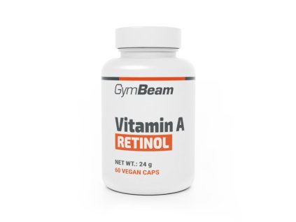 GymBeam Vitamín A (Retinol), 60 kaps.
