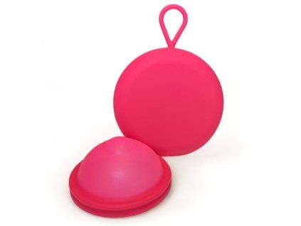 Bodylok Menstruační disk klasik pack (disk+obal) Malina