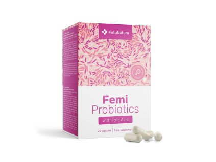 129118 futunatura femi probiotics pro zeny 20 kapsli