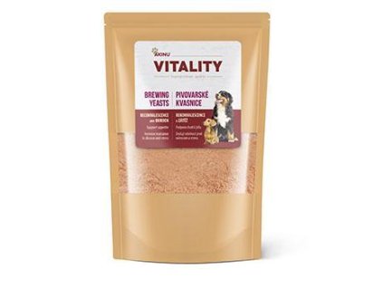 84820 akinu vitality pivovarske kvasnice doplnek stravy pro psy 500 g