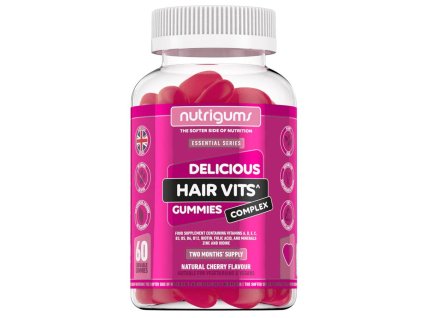 Nutrigums Hair Vitamin Complex, 60 ks