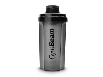 GymBeam Šejkr černý Transparent Black, 700 ml