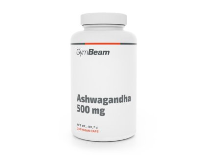 GymBeam Ashwagandha 500 mg, 240 kapslí