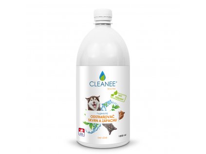 CLEANEE ECO Pet hygienický odstraňovač skvrn a zápachu 1L - náhradní náplň