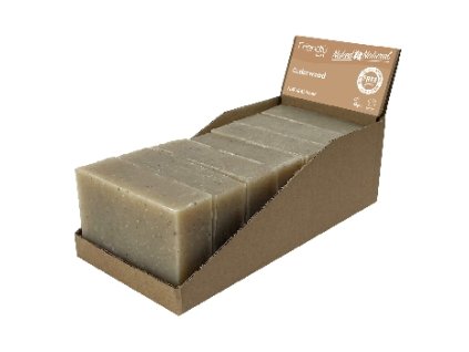 Friendly Soap přírodní mýdlo cedrové dřevo, 7ks zero waste balení
