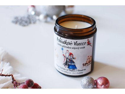 444 3 sojova svicka pohadkove vanoce 180ml