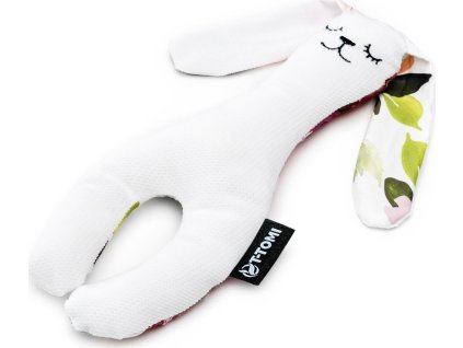 bunny watercolor flowers