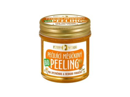 PURITY VISION Bio Pečující Měsíčkový peeling 120 ml