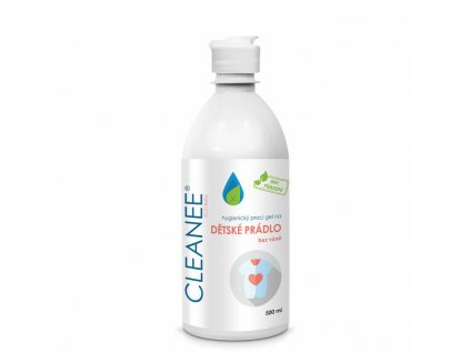 CLEANEE ECO hygienický prací gel na DĚTSKÉ PRÁDLO 500ml