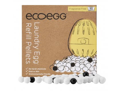 Ecoegg náhradní náplň pro prací vajíčko 50 praní bez vůně