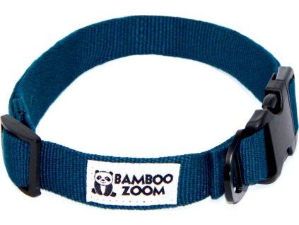 Bamboo Zoom Obojek pro psy modry M 231020201537337420