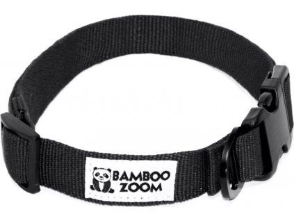 Bamboo Zoom Obojek cerny pro psy L 231020201527144955