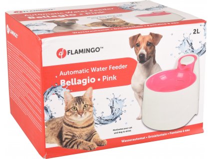 Flamingo Automatická fontánka Bellagio růžová 2000ml