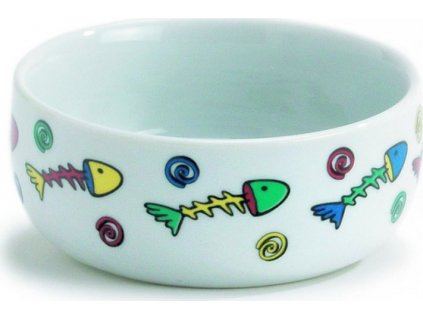 Beeztees Miska s dekorací porcelánová 11cm